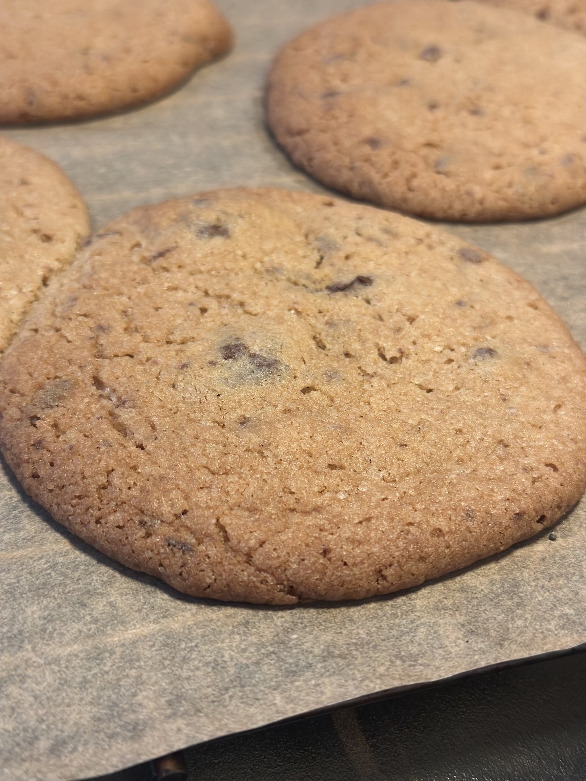 Cookies med chokolade