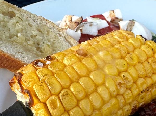 Grillede majs