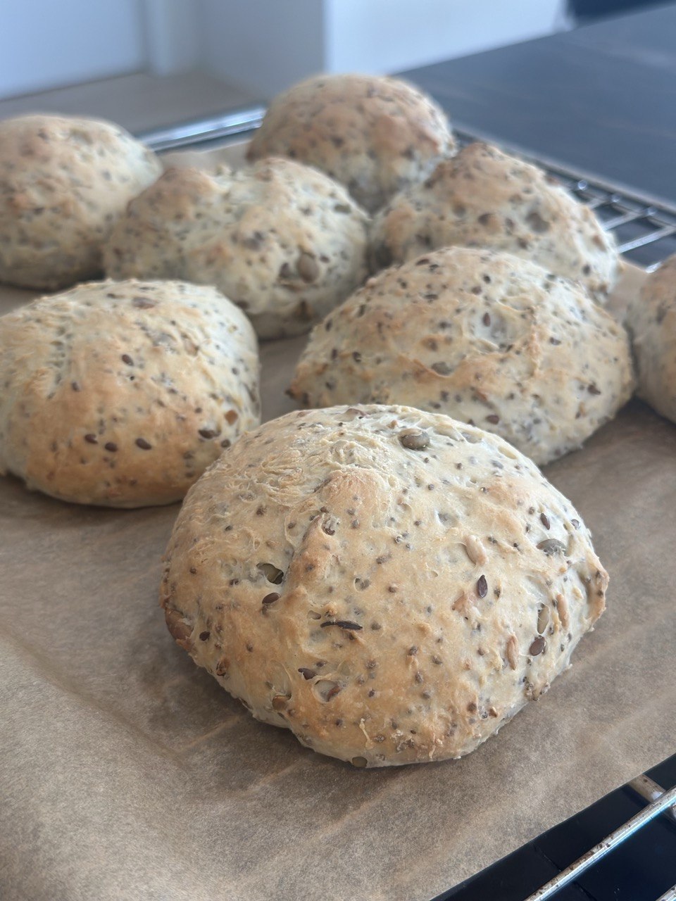 Kerneboller med dit valg af kerner/nødder